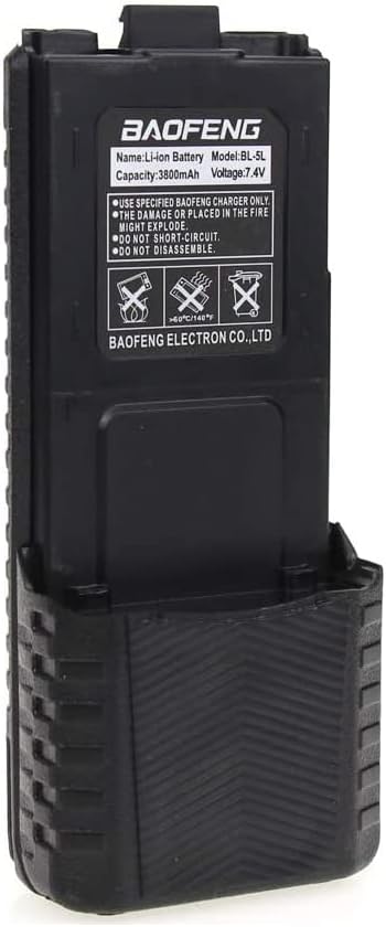 EXTENDED BATTERY FOR BAOFENG STYLE RADIOS