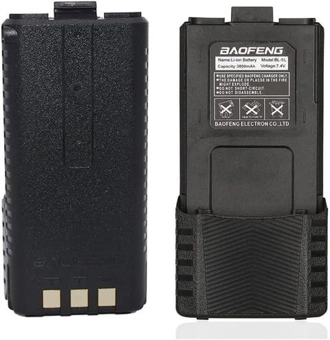 EXTENDED BATTERY FOR BAOFENG STYLE RADIOS