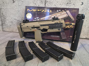 SECOND LIFE - TM MP7 TAN GBBR w/5 MAGS & QD SUPRESSOR
