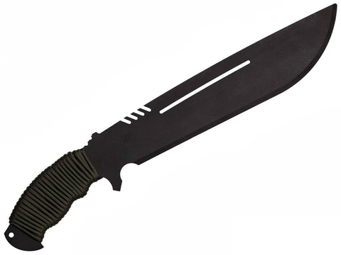 Jungleman Dummy PVC Knife / Machete for Training (Color: Black)