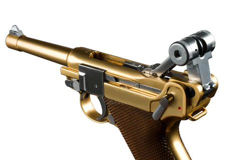P08 LUGER GBB  (4 INCH, GOLD)