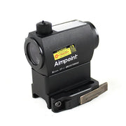 ST-1 SOLAR POWERED RED DOT SIGHT w/ RISER QD MOUNT