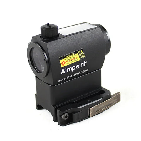 ST-1 SOLAR POWERED RED DOT SIGHT w/ RISER QD MOUNT