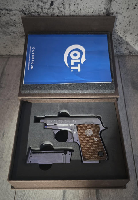 SECOND LIFE - COLT JUNIOR .25 ACP GAS BLOWBACK (SILVER)