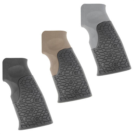 OVERMOLDED PISTOL GRIP FOR AR RIFLES