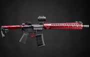 STRIKE INDUSTRIES LICENSED "SENTINEL" M4 RED / 13.5" GRIDLOK LITE