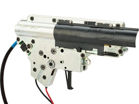 Complete 8mm Nautilus Version 2 Gearbox for Krytac Series w/ Krytac 30k Torque Motor (Long)
