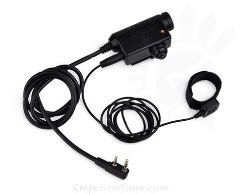 M52 Military PTT (Push-To-Talk) Cable with M50 Wired Remote Accessory