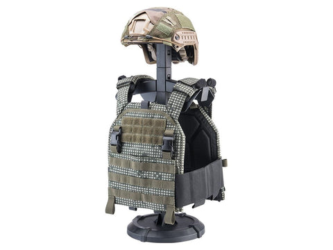 TACTICAL GEAR & EQUIPMENT DISPLAY STAND