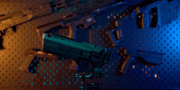 "VOLCANO" LAUNCHER w/ BUILT-IN TRACER UNIT