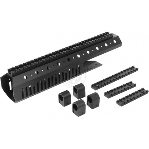 M14 AEG ALUMINUM HANDGUARD W/ RAIL SEGMENTS