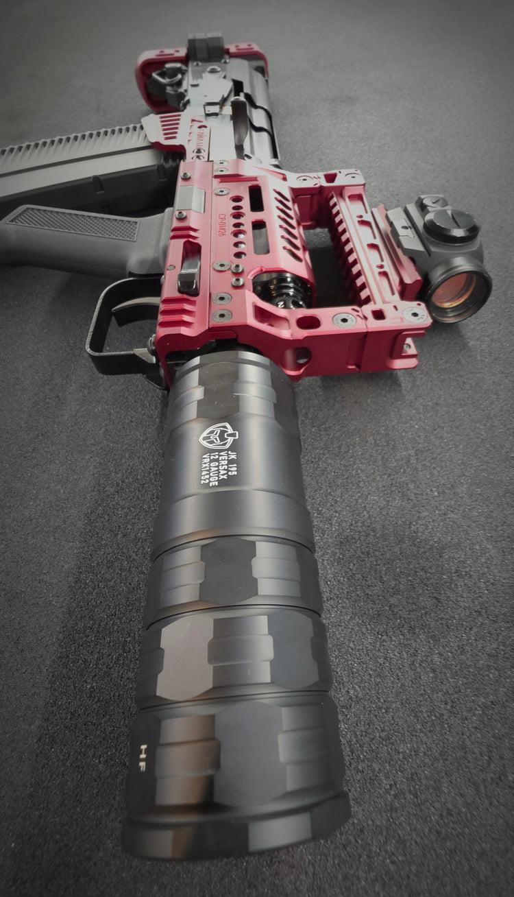 73°W CUSTOM - BURGUNDY GROZA SAIGA 12 SBS – Tact Gearz Airsoft Inc.