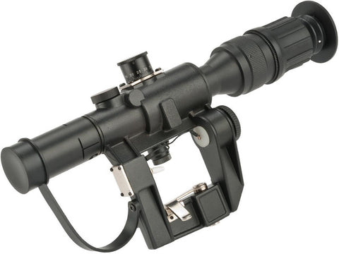 Illuminated 4x24 PSO-1 Type Scope for Dragonov SVD Series