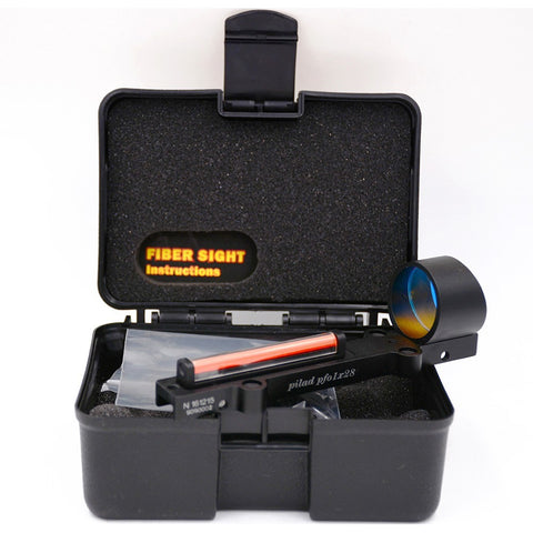 1x28 RED FIBER OPTIC SIGHT