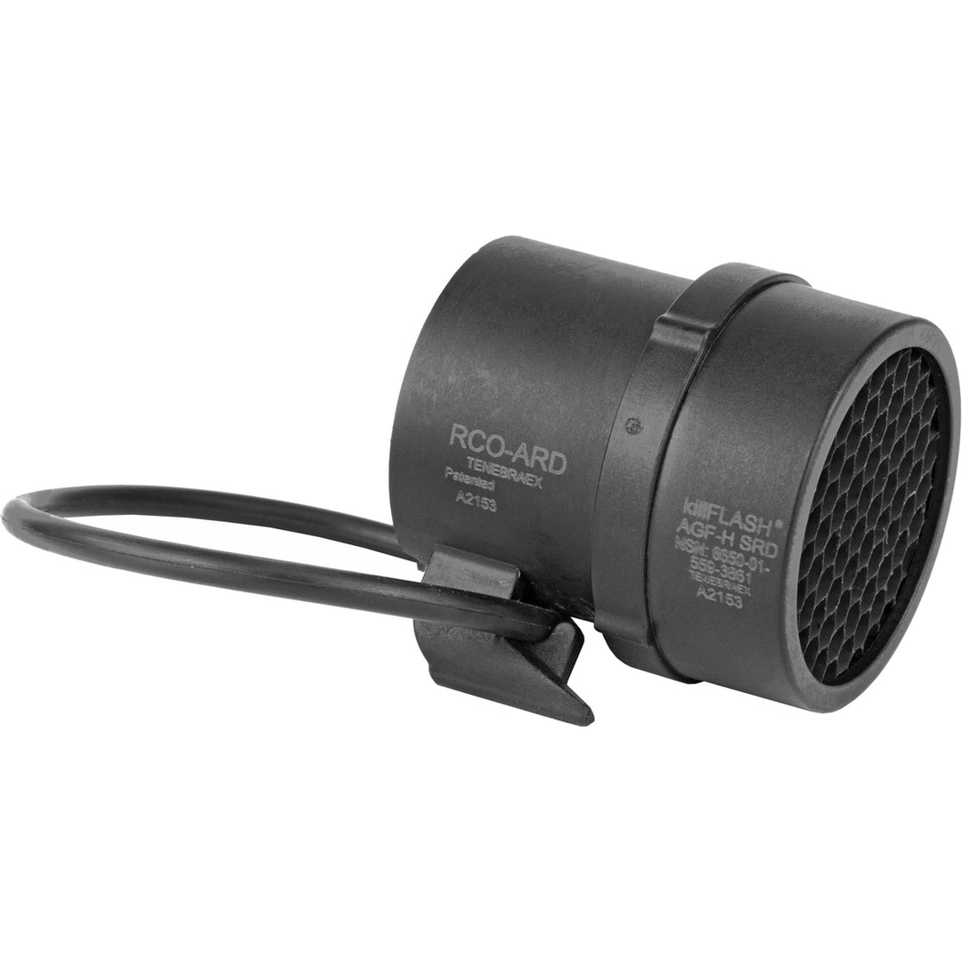 Shaffer Machining 4x32 ACOG Fiber Optic Cover - Adjustable, Made In USA (Black)