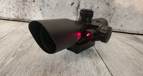 SECOND LIFE - NCSTAR 2.5-10X40 W/ LASER SCOPE