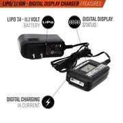 Digital Display Smart Charger (Li-Ion)