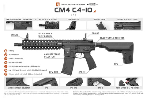 CENTURION ARMS CM4 ERG