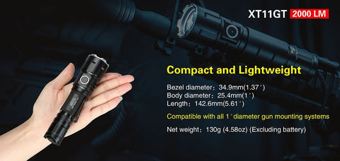 FLASH LIGHT XT11GT - 2000 Lumens