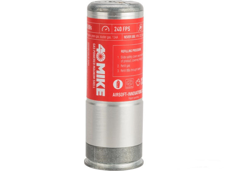 40 MIKE GAS MAGNUM GRENADE SHELL – Tact Gearz Airsoft Inc.