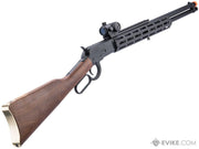 Winchester M1892R M-LOK Lever Airsoft Gas Rifle (Model: Real Wood Stock)