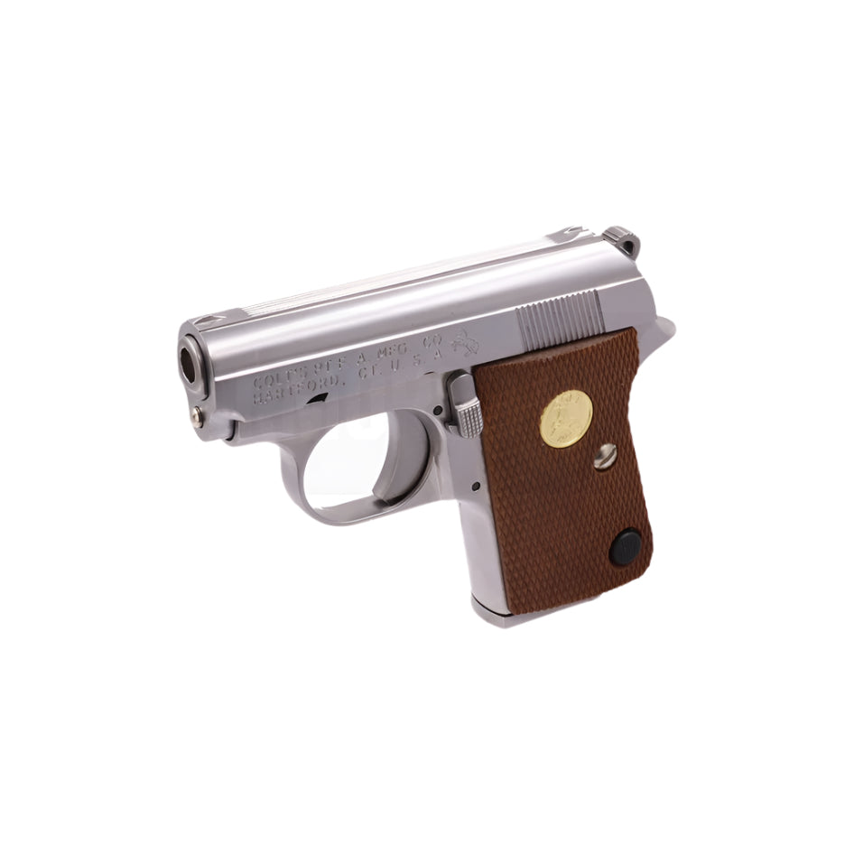 SECOND LIFE - COLT JUNIOR .25 ACP GAS BLOWBACK (SILVER) – Tact