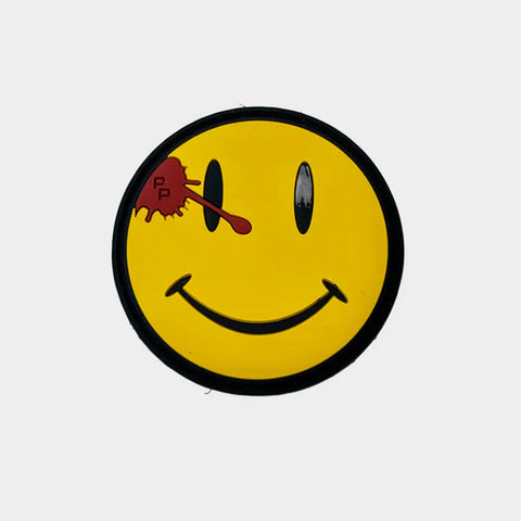 Watchmen Smiley Patch + Sticker