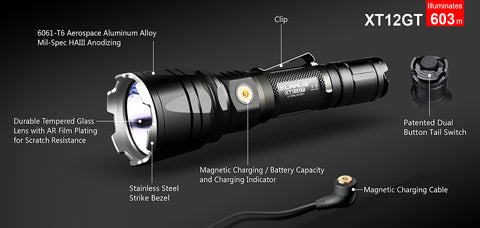 FLASH LIGHT XT12GT - 1600 LUMENS