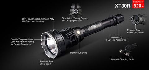 FLASH LIGHT XT30R - 1800 Lumens