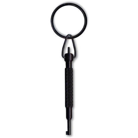 Round Swivel Handcuff Key - Aluminum